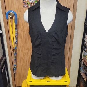 Express Black Sleeveless Blouse